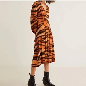Mango Tiger Print NWT